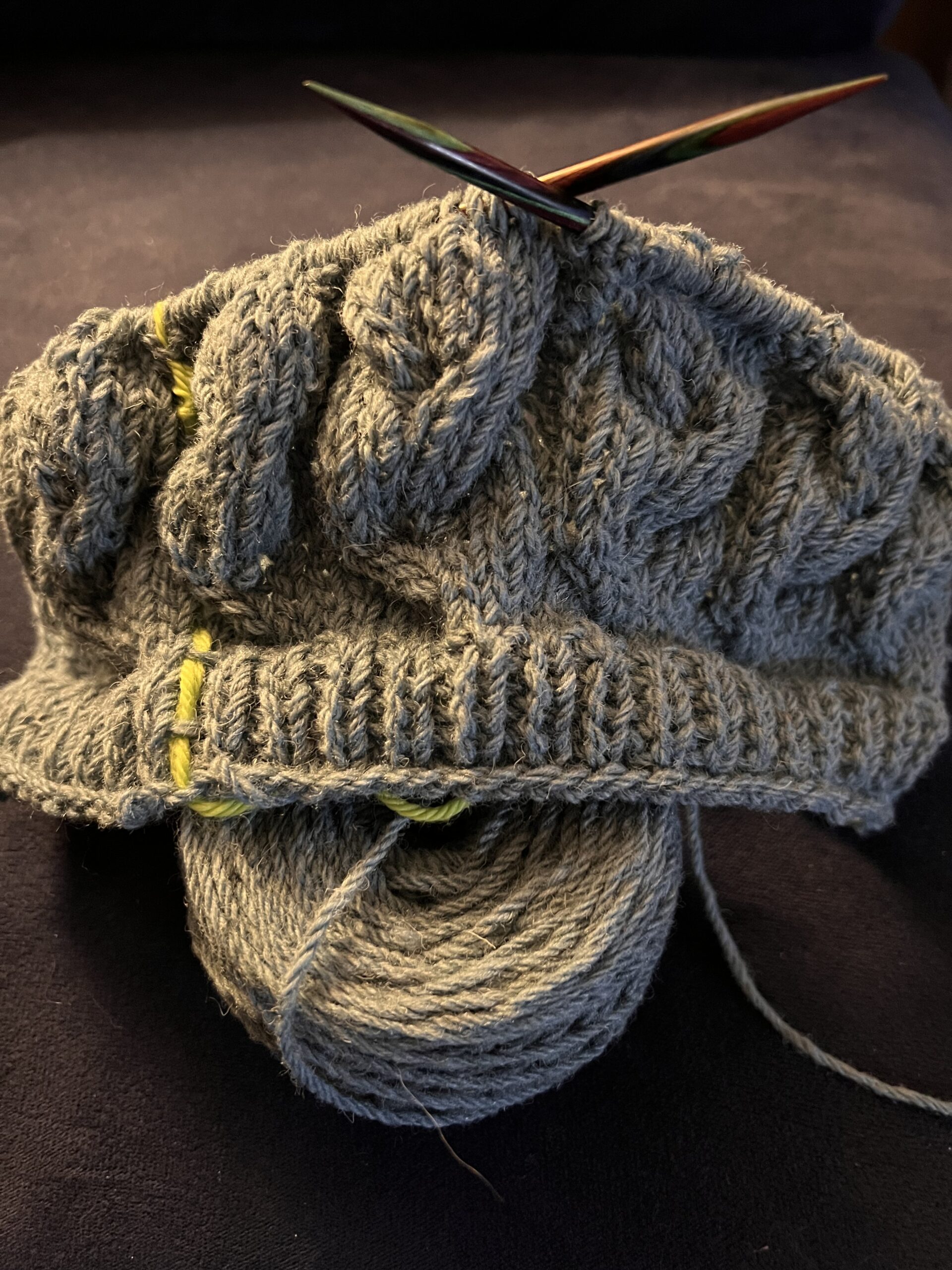 Knitting the Autumn Valley Sweater: Cozy Cables and Irish Charm